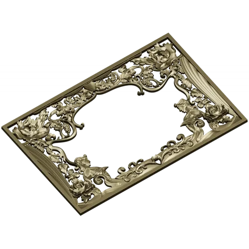 Golden Vine Cartouche