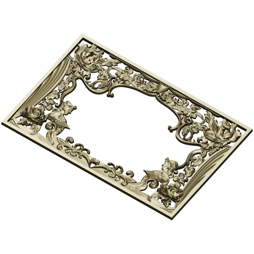 Golden Vine Cartouche