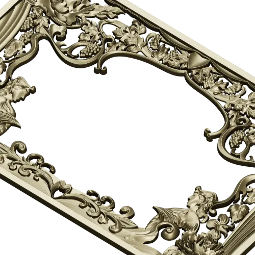 Golden Vine Cartouche