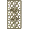 Acanthus Ribbon Decorative Panel STL for CNC