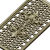 Acanthus Ribbon Decorative Panel STL for CNC