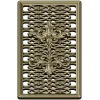 Acanthus Ribbon Decorative Panel STL for CNC