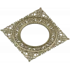 Рокайльная рамка с круглым проёмом - 3D STL модель для ЧПУ