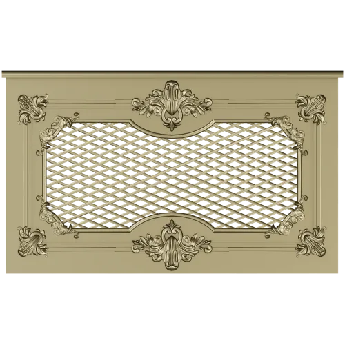 Rococo Lattice Decorative Panel STL for CNC