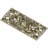 Baroque Floral Openwork Panel STL for CNC