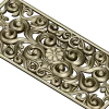 Baroque Floral Openwork Panel STL for CNC