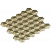 HexaBloom Relief - decorative STL 3D model for CNC routing