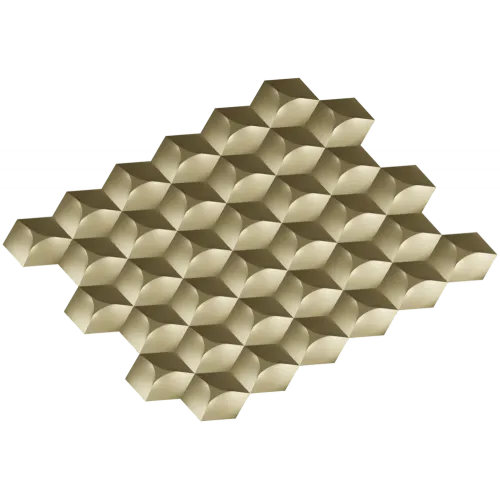 HexaBloom Relief - decorative STL 3D model for CNC routing