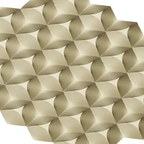 HexaBloom Relief - decorative STL 3D model for CNC routing