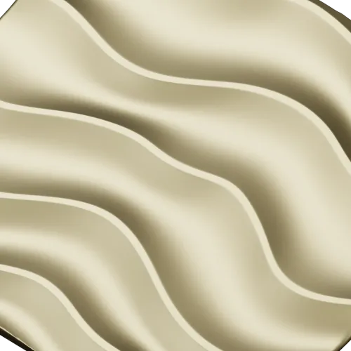 Wave relief decorative panel STL for CNC milling