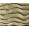 Wave relief decorative panel STL for CNC milling