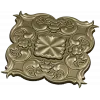 Florentine rosette decorative STL 3D model for CNC milling