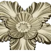 Five-Petal Floral Rosette STL for CNC Milling
