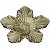 Five-Petal Floral Rosette STL for CNC Milling