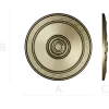 Aegean Rosette - STL 3D Model for CNC Carving