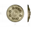 Auric Sun Rosette - STL 3D model for CNC carving