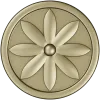 Aurelian Rosette - STL 3D model for CNC