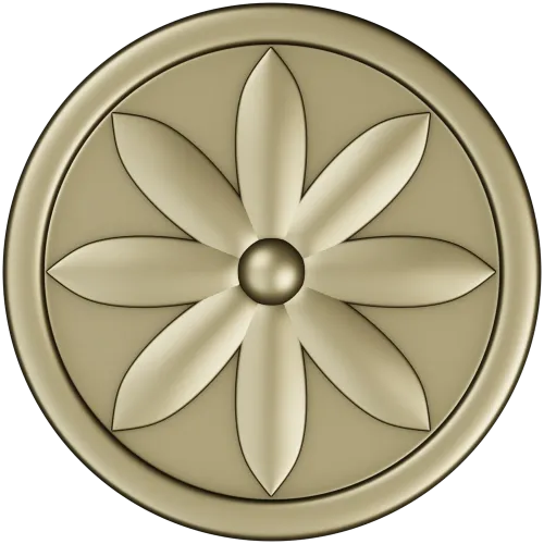 Aurelian Rosette - STL 3D model for CNC