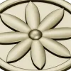 Aurelian Rosette - STL 3D model for CNC