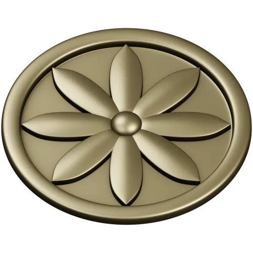 Aurelian Rosette - STL 3D model for CNC