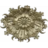 Ornate Floral Rosette STL for CNC Carving