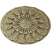Ornate Sunburst Rosette - STL 3D Model for CNC