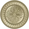 Regal Fleur Rosette - STL 3D model for CNC carving