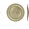 Regal Fleur Rosette - STL 3D model for CNC carving