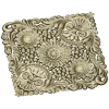 Diamond Baroque Rosette - STL 3D model for CNC routing