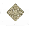 Diamond Baroque Rosette - STL 3D model for CNC routing