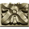 Квадратная декоративная розетка 3D модель STL для ЧПУ