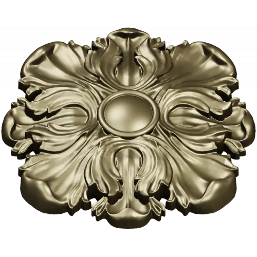 Florentine Acanthus Rosette STL for CNC carving