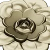 Floral Rosette STL for CNC - High Relief Decorative Medallion