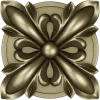 High-Relief Floral Rosette STL for CNC