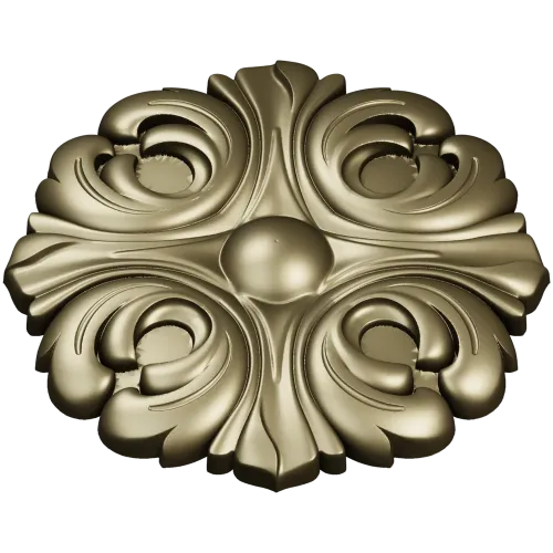 Розетка "Флорентийская" - 3D модель STL для ЧПУ