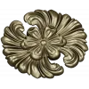 Розетка-флора - 3D модель в формате STL для ЧПУ