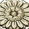 Sunburst square rosette STL 3D model for CNC