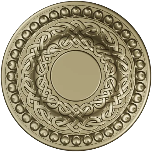 Celtic Knot Rosette STL