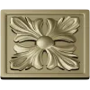 Square Acanthus Rosette STL for CNC