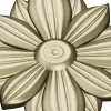 Layered Floral Rosette STL - decorative 3D model for CNC