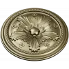 Decorative Round Floral Rosette - STL 3D Model for CNC
