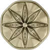 Octagonal Eight-Point Rosette STL for CNC