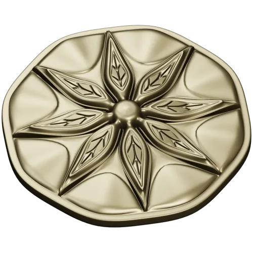 Octagonal Eight-Point Rosette STL for CNC