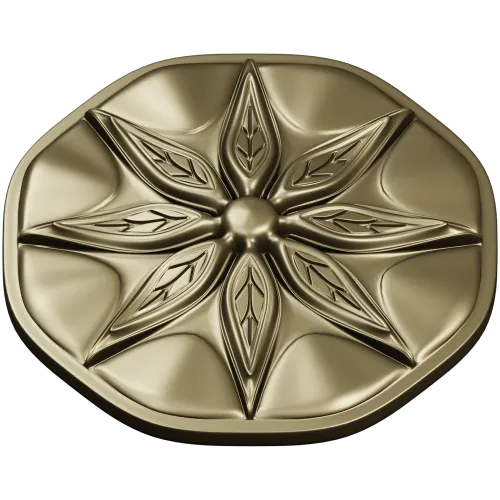 Octagonal Eight-Point Rosette STL for CNC