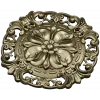 Baroque Floral Rosette STL for CNC