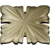 Square Floral Rosette STL for CNC Milling