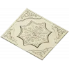 Ornate Eight-Point Rosette 3D Model for CNC