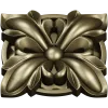 Decorative Floral Rosette STL for CNC