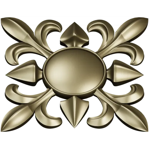 Aurelia Rosette - STL 3D model for CNC milling