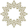 Ornamental Arabesque Rosette STL for CNC